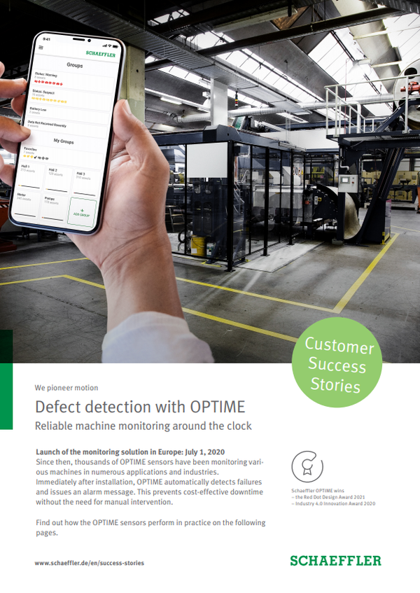 Defect detection with OPTIME – Reliable machine monitoring around the ...