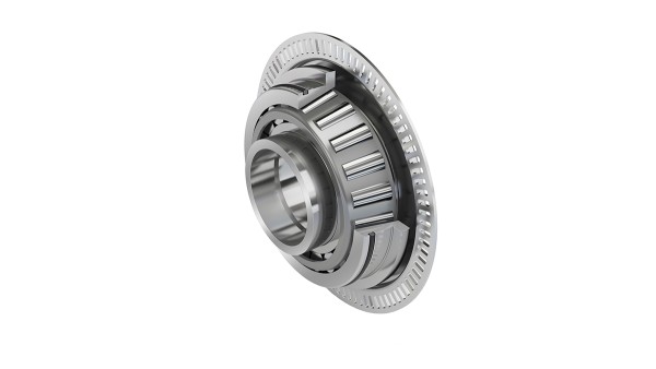 Tapered roller bearing with pulse ring